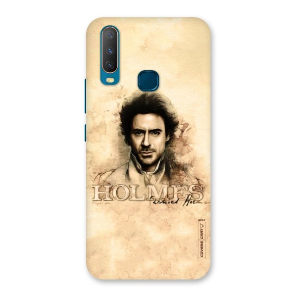 Sherlock Holmes Fan Art Back Case for Vivo Y15