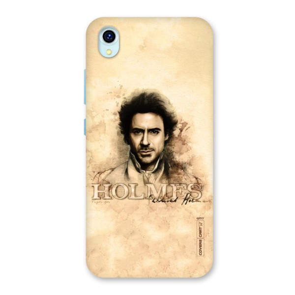 Sherlock Holmes Fan Art Back Case for Vivo Y1s