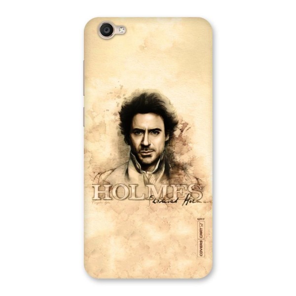 Sherlock Holmes Fan Art Back Case for Vivo Y55s