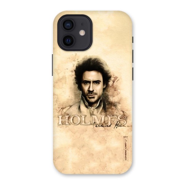 Sherlock Holmes Fan Art Back Case for iPhone 12