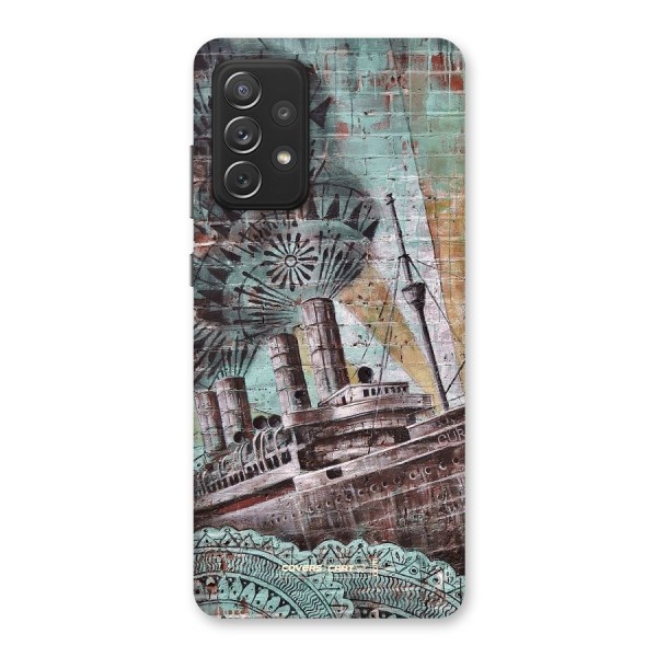 Ship Art Back Case for Galaxy A72