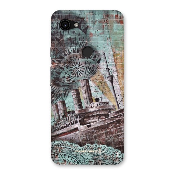 Ship Art Back Case for Google Pixel 3a XL