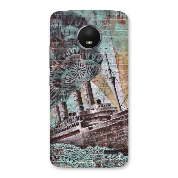 Ship Art Back Case for Moto E4