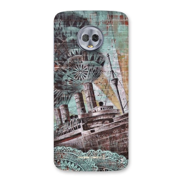 Ship Art Back Case for Moto G6