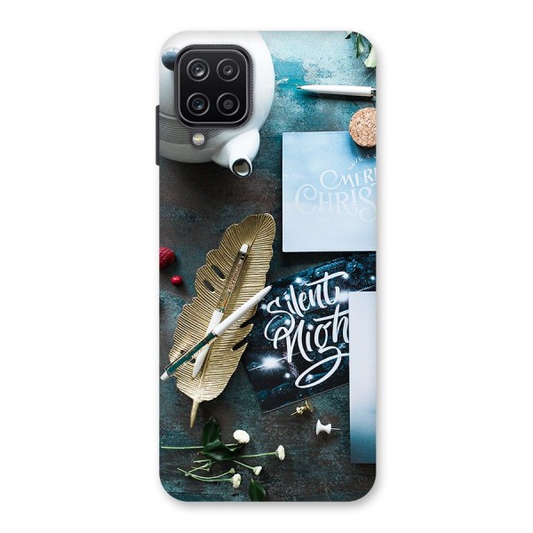 Silent Night Celebrations Back Case for Galaxy A12