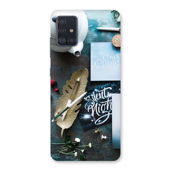 Silent Night Celebrations Back Case for Galaxy A51