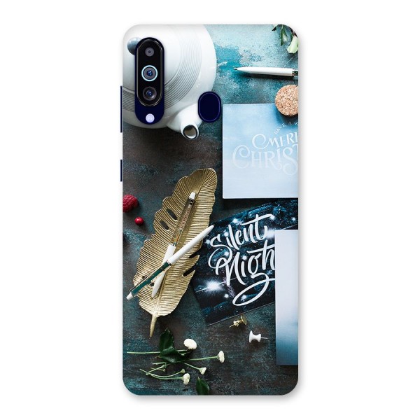 Silent Night Celebrations Back Case for Galaxy A60