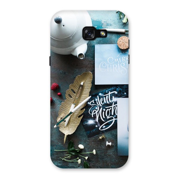 Silent Night Celebrations Back Case for Galaxy A7 (2017)