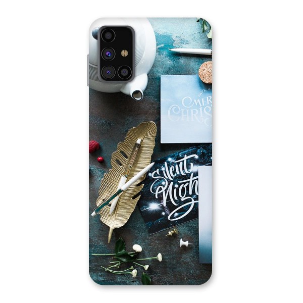 Silent Night Celebrations Back Case for Galaxy M31s