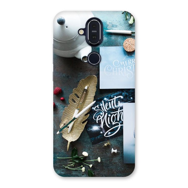 Silent Night Celebrations Back Case for Nokia 8.1