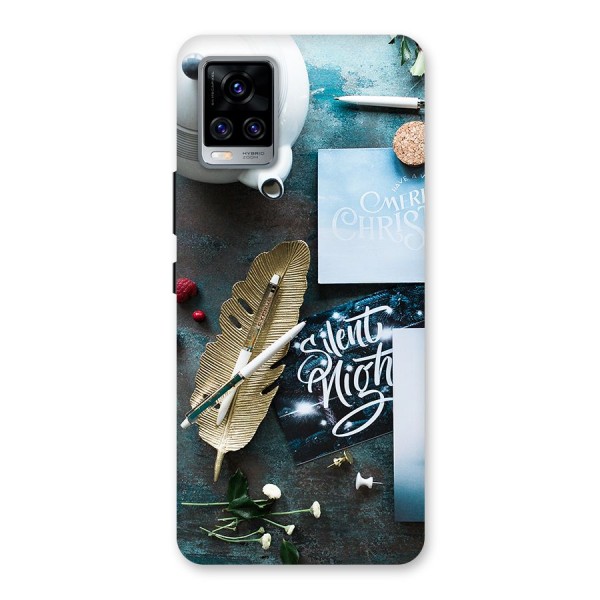 Silent Night Celebrations Back Case for Vivo V20 Pro