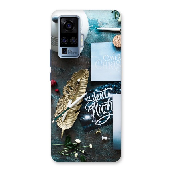 Silent Night Celebrations Back Case for Vivo X50 Pro