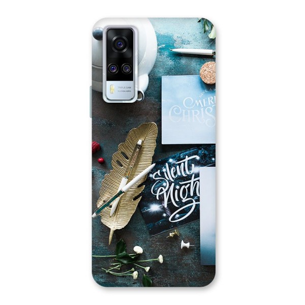 Silent Night Celebrations Back Case for Vivo Y31