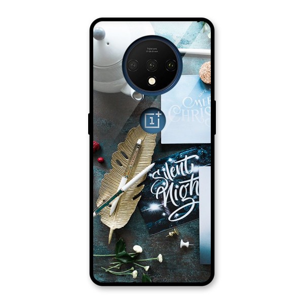 Silent Night Celebrations Glass Back Case for OnePlus 7T