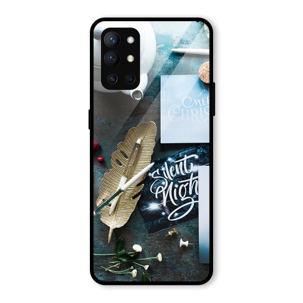 Silent Night Celebrations Glass Back Case for OnePlus 9R