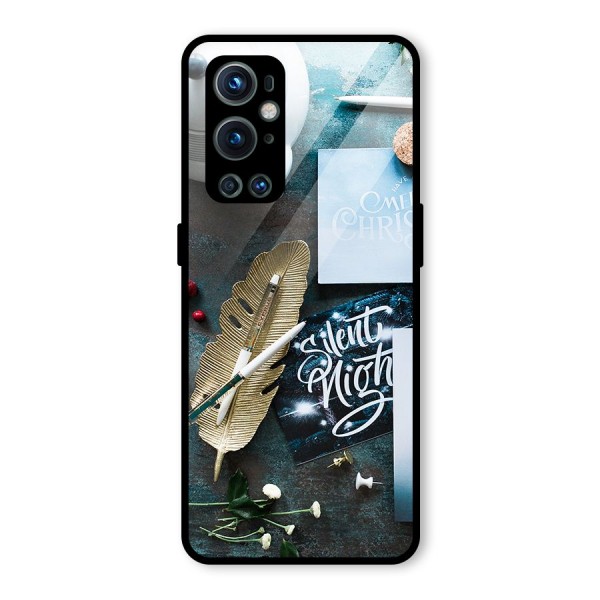 Silent Night Celebrations Glass Back Case for OnePlus 9 Pro