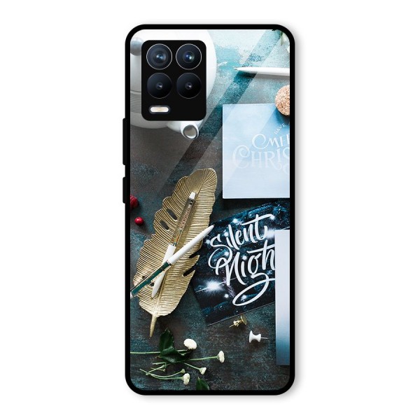 Silent Night Celebrations Glass Back Case for Realme 8