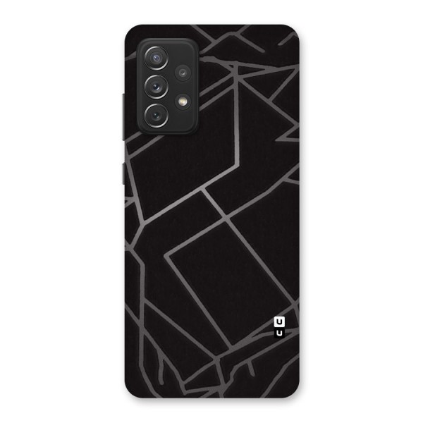 Silver Angle Design Back Case for Galaxy A72