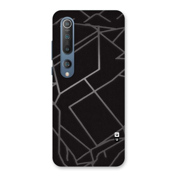 Silver Angle Design Back Case for Mi 10