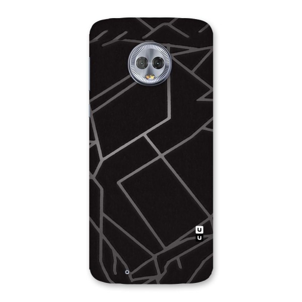 Silver Angle Design Back Case for Moto G6