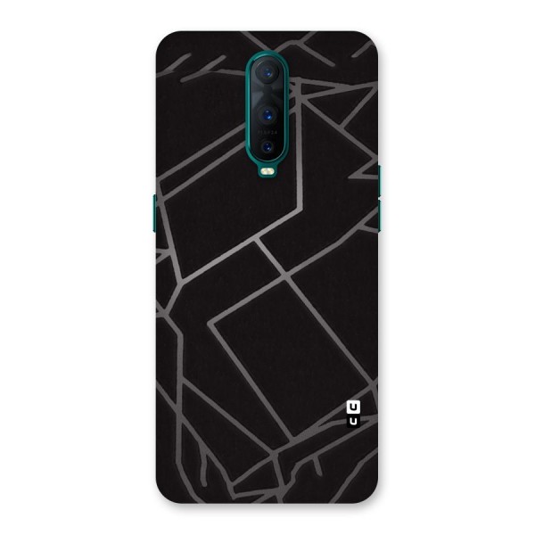 Silver Angle Design Back Case for Oppo R17 Pro