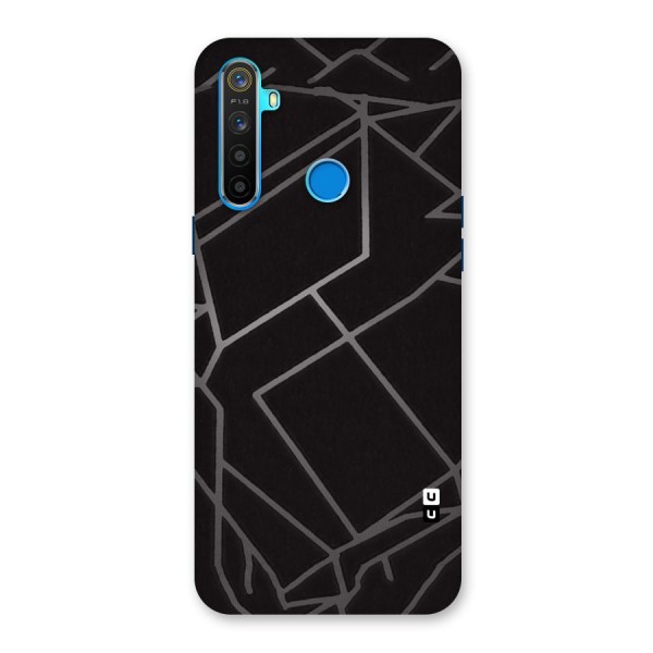 Silver Angle Design Back Case for Realme 5