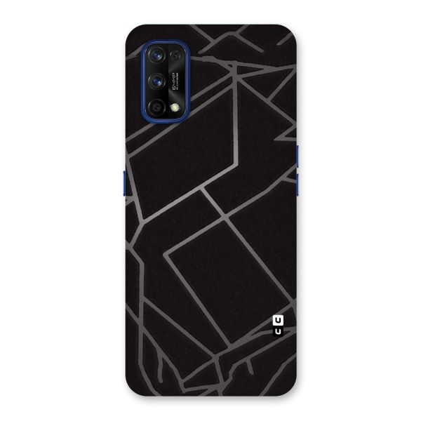 Silver Angle Design Back Case for Realme 7 Pro