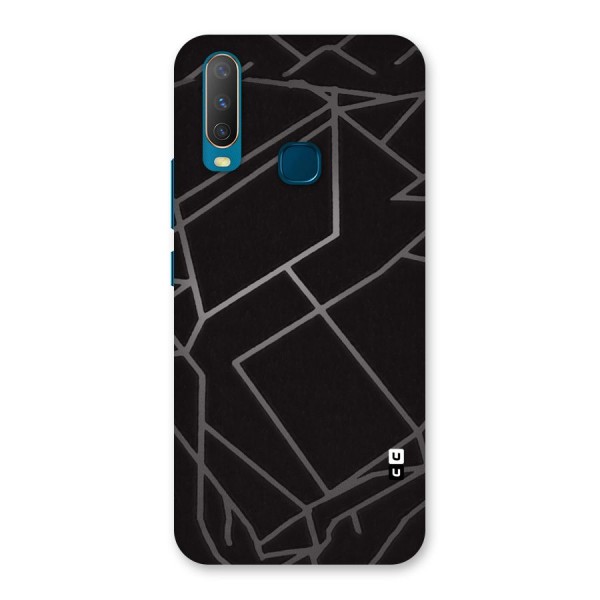 Silver Angle Design Back Case for Vivo U10