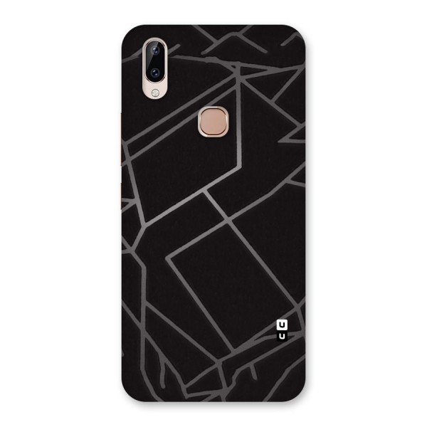 Silver Angle Design Back Case for Vivo Y83 Pro