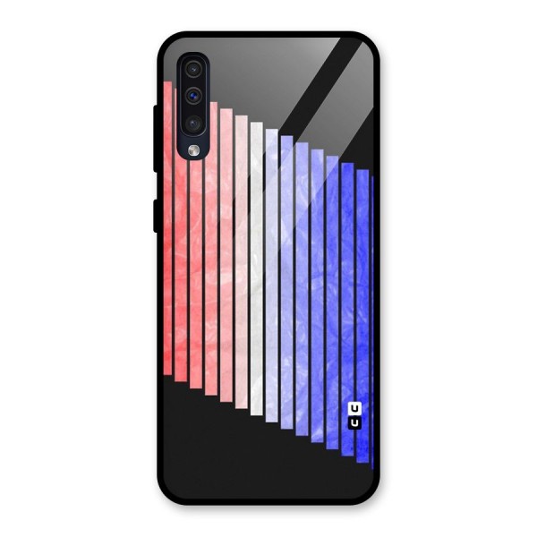 Simple Bars Glass Back Case for Galaxy A50s