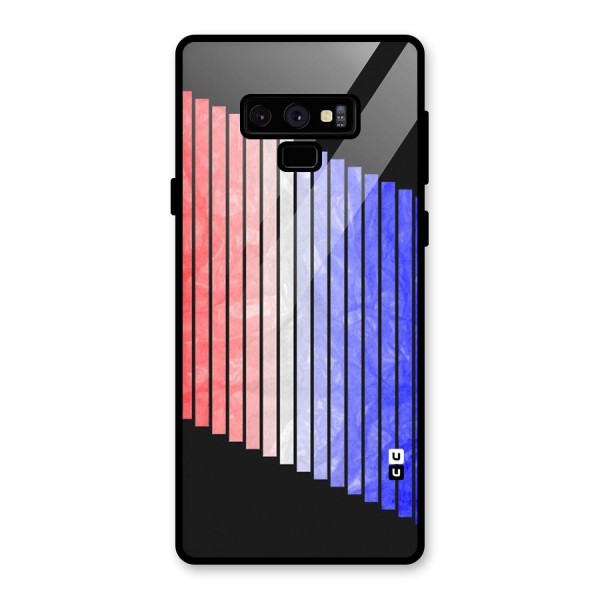 Simple Bars Glass Back Case for Galaxy Note 9