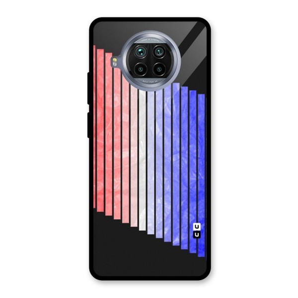 Simple Bars Glass Back Case for Mi 10i