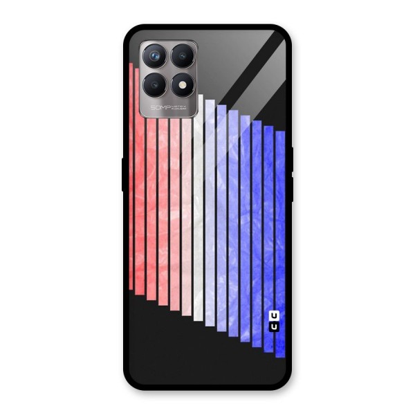 Simple Bars Glass Back Case for Realme 8i