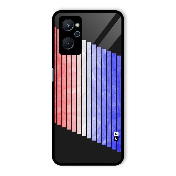 Simple Bars Glass Back Case for Realme 9i