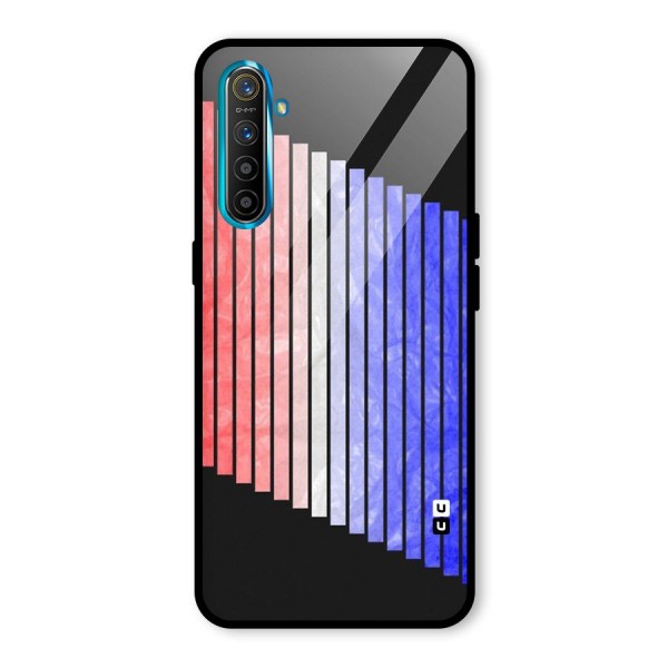 Simple Bars Glass Back Case for Realme XT