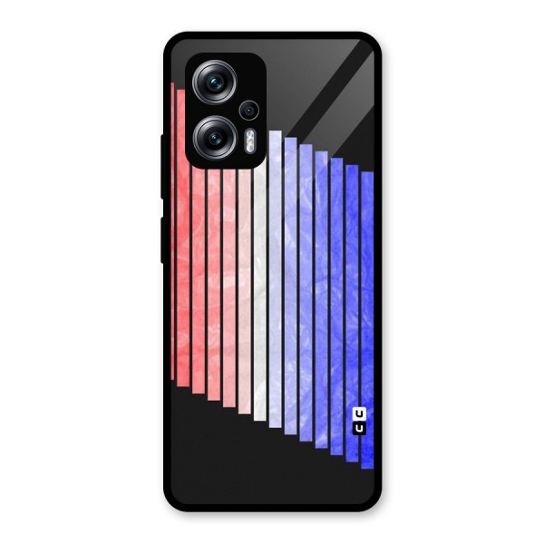 Simple Bars Glass Back Case for Redmi K50i