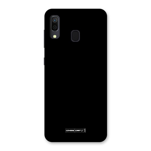 Simple Black Back Case for Galaxy A20