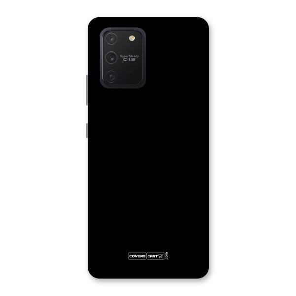 Simple Black Back Case for Galaxy S10 Lite