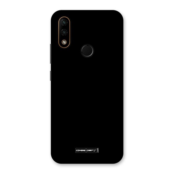 Simple Black Back Case for Lenovo A6 Note