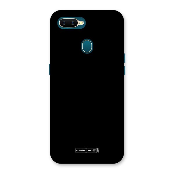 Simple Black Back Case for Oppo A7