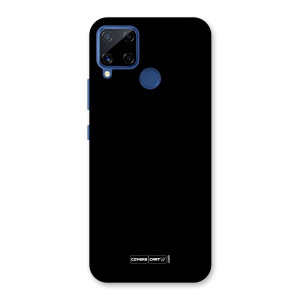 Simple Black Back Case for Realme C12