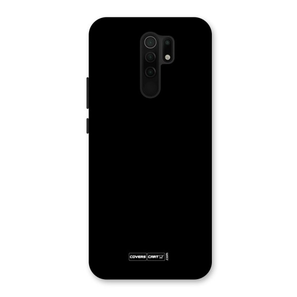 Simple Black Back Case for Redmi 9 Prime