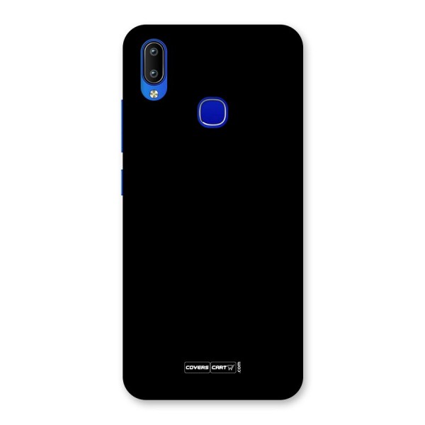 Simple Black Back Case for Vivo Y91