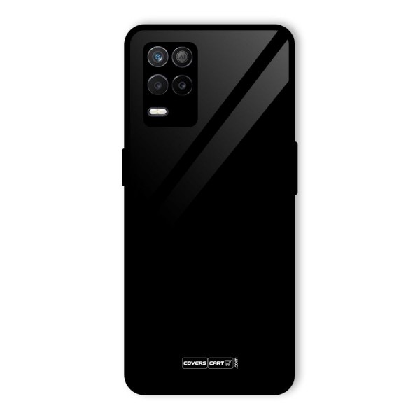 Simple Black Glass Back Case for Realme 9 5G