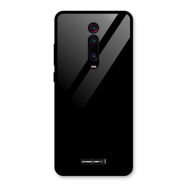 Simple Black Glass Back Case for Redmi K20