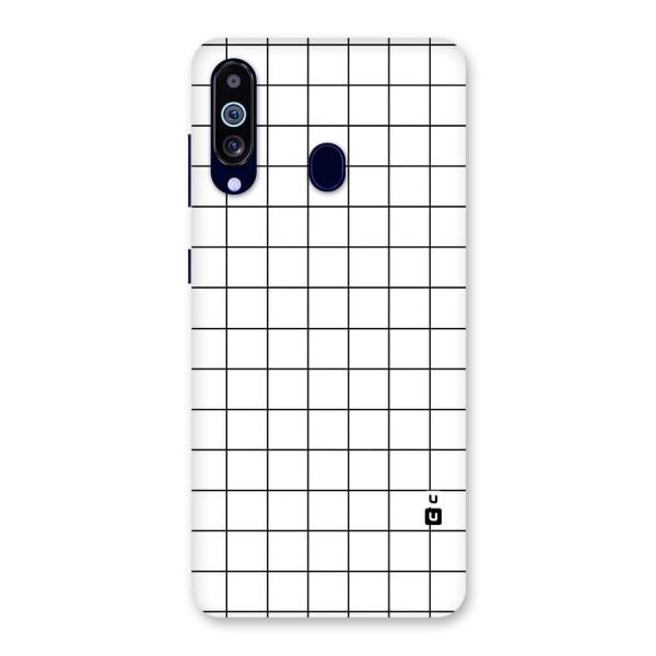 Simple Checks Back Case for Galaxy A60