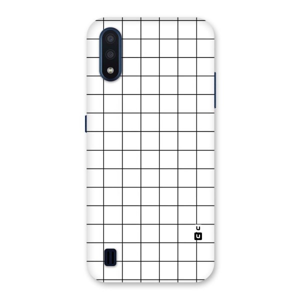 Simple Checks Back Case for Galaxy M01