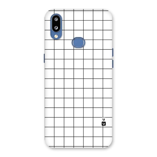 Simple Checks Back Case for Galaxy M01s