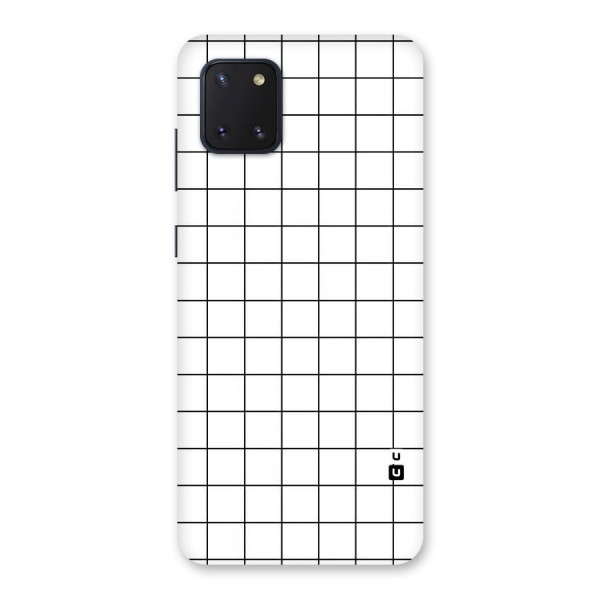 Simple Checks Back Case for Galaxy Note 10 Lite