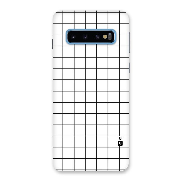 Simple Checks Back Case for Galaxy S10